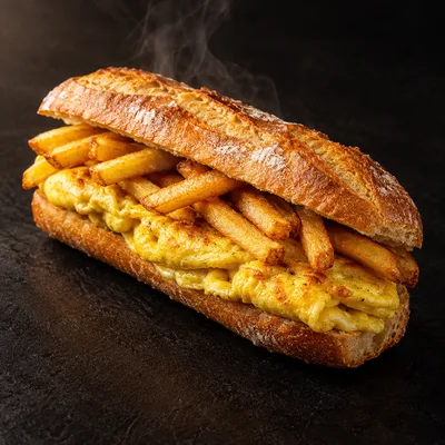 Omelette frites